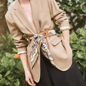 Reversible Scarf Waist Belt